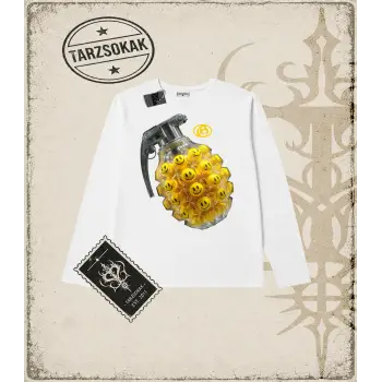 Gotik & Grunge STREETWEAR GRENADE Long Sleeve