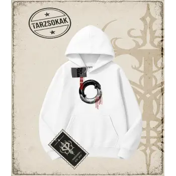 Gotik & Grunge STREETWEAR INFINITE SNAKE Kapşonlu Sweatshirt
