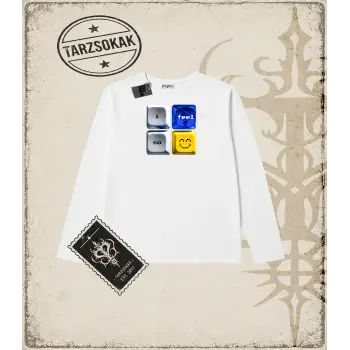 Gotik & Grunge STREETWEAR KEYCAP 1 Long Sleeve