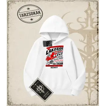 Gotik & Grunge STREETWEAR Lakeside Kapşonlu Sweatshirt