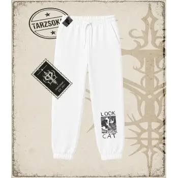 Gotik & Grunge STREETWEAR LOOK NASRSSISTIC CAT Unisex Jogger Eşofman Altı