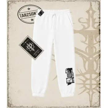 Gotik & Grunge STREETWEAR TELEVISION Unisex Jogger Eşofman Altı