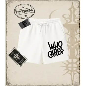 Gotik & Grunge STREETWEAR WHO CARES Unisex Şort