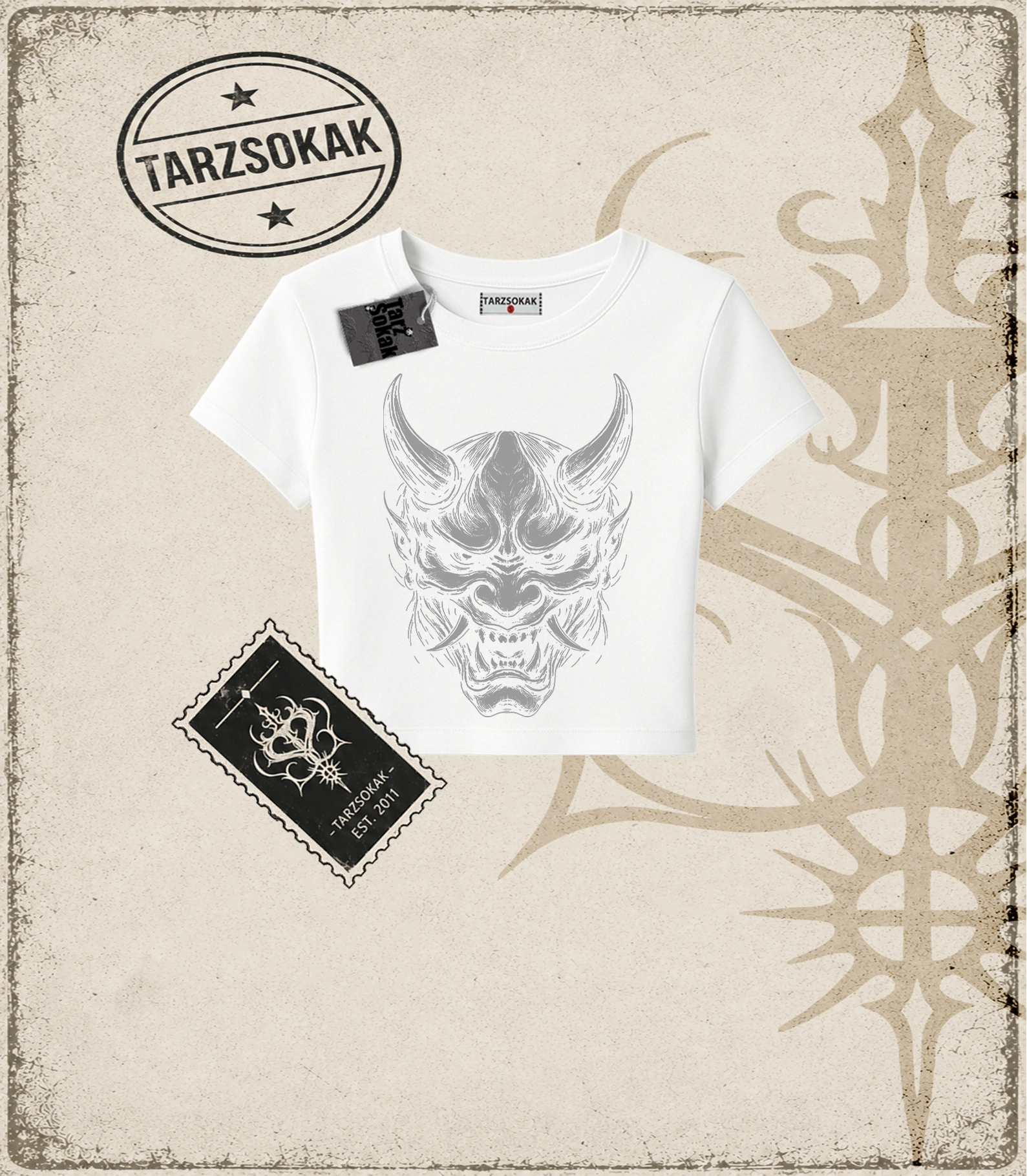 HANNYA Kadın Baby Tee