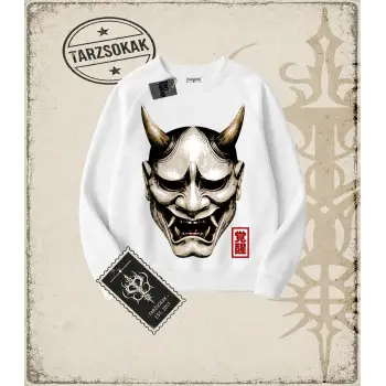 HANNYA Oversize Unisex Bisiklet Yaka Sweatshirt