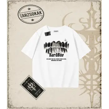 HARD BITE Oversize Unisex Tişört