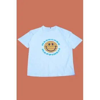 Hardcore Happiness / Oversize Tişört