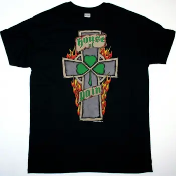 HATEBREED LOGO NEW BLACK T-SHIRT ÖN VE ARAKA BASKILI