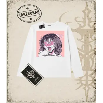 Hentai Anime Baskılı Long Sleeve