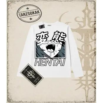 Hentai Anime Baskılı Long Sleeve