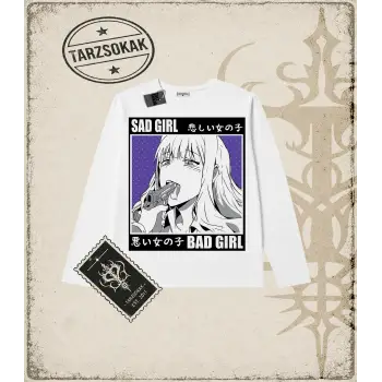 Hentai Anime Baskılı Long Sleeve