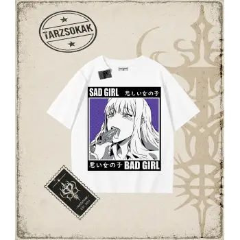 Hentai Anime Baskılı Oversize Unisex Tişört