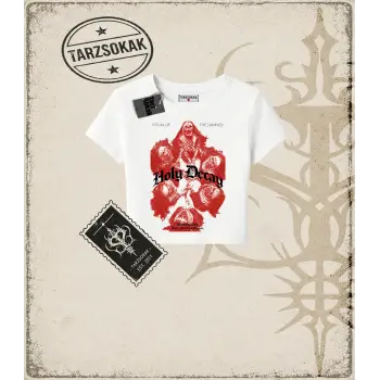 HOLY DECAY   Kadın Baby Tee