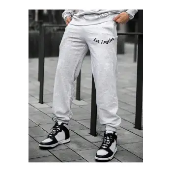 Hypemode Letter Graphic Drawstring Waist Eşofman Altı
