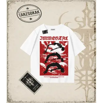 IMMORTAL Oversize Unisex Tişört