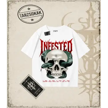 INFESTED Oversize Unisex Tişört