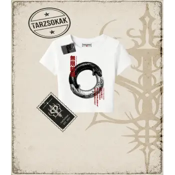 INFINITE SNAKE Kadın Baby Tee