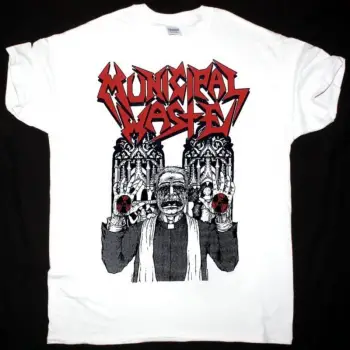 INTEGRITY SKULL NEW BLACK T SHIRT ÖN VE ARAKA BASKILI