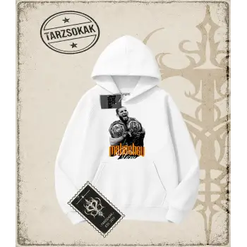 ISLAMMAKACHEV Oversize Unisex Kapşonlu Sweatshirt