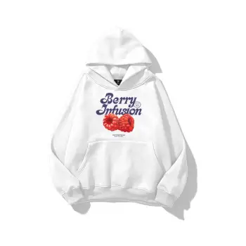 Kadın Berry Infusion Sweatshirt Beyaz