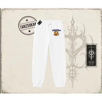 Kadın Blueberry Pancake Unisex Jogger Eşofman Altı Beyaz