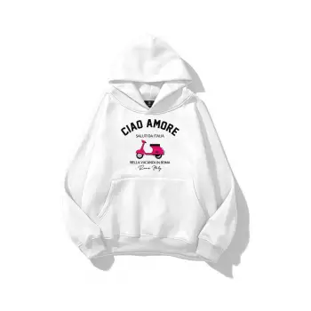 Kadın Ciao Amore Sweatshirt Beyaz