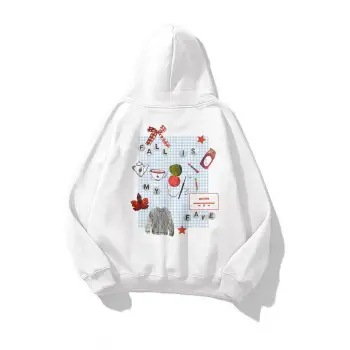 Kadın Fall is My Fave Sweatshirt Beyaz