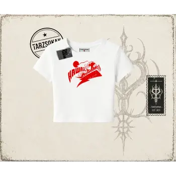 Kadın Hawaii Kadın Baby Tee Beyaz