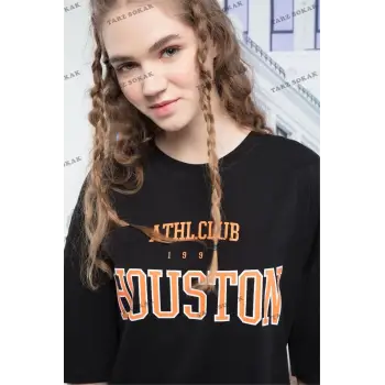 Kadın Houston Tshirt