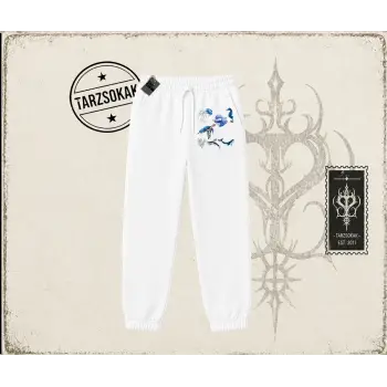 Kadın Sea Elements Unisex Jogger Eşofman Altı Beyaz