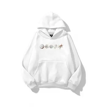Kadın Sea Shells Sweatshirt Beyaz