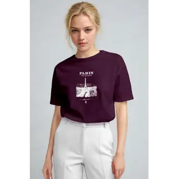 Kadın Siyah Paris Regular Fit Normal Kalıp
