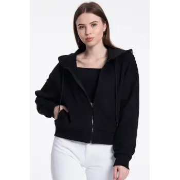 Kadın Sweatshirt Siyah