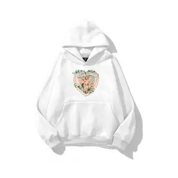 Kadın with Love and Devotion Sweatshirt Beyaz