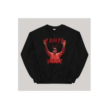 Kanye West Sweatshirt Siyah