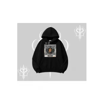 Kapşonlu Sweatshirt Fossilized Skull Underground Archive