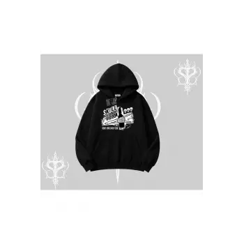 Kapşonlu Sweatshirt Skull Impact Bone Chilling Street Icon