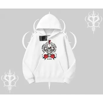 Kapşonlu Sweatshirt Stay Humble Work Hard Enjoy Life