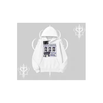 Kapşonlu Sweatshirt Twitch Emotes Cute Girl Anime Expression