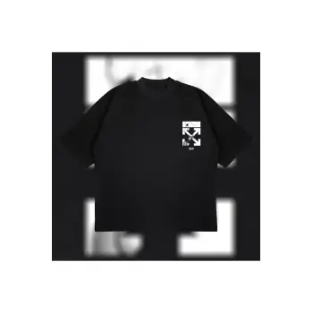 Kaws X Off W Boxy Fit Oversize Unisex Tshirt – Baskılı Tişört |
