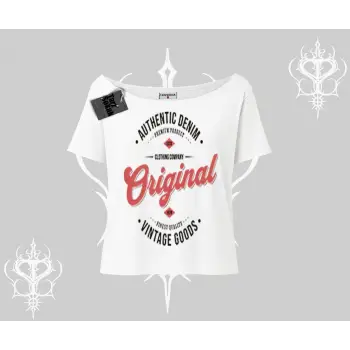 Kayık Yaka Tshirt Authentic Denim Original