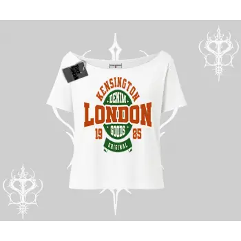 Kayık Yaka Tshirt London Denim 1985
