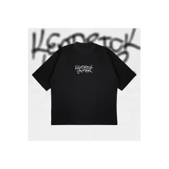 Kendrick Lamar Basic Oversize Unisex Pamuklu Nefes Alan Kalın Kumaşlı