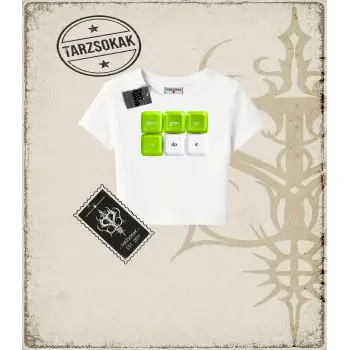 KEYCAP   Kadın Baby Tee