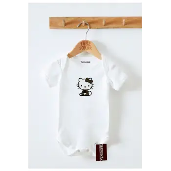 Kısa Kol Body LEOPAR KİTY KODZıbın53