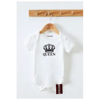 Kısa Kol Body QUEEN DESENLİ KODZıbın50