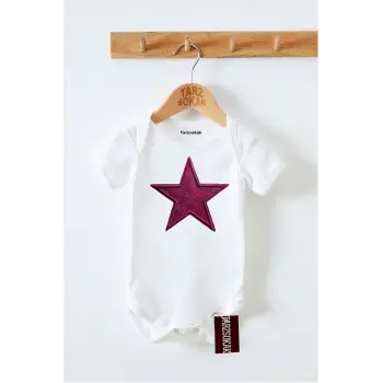 Kısa Kol Body Yıldız Baskılı KODZıbın64