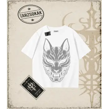 KITSUNE Oversize Unisex Tişört