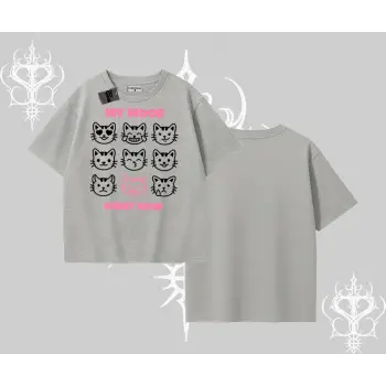 Kitti Sweet Mini Logo Baskılı Babby Tee Tshirt