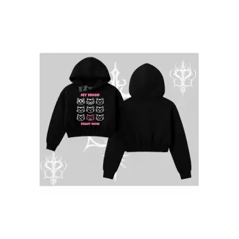 Kitti Sweet Mini Logo Baskılı Oversize Tshirt